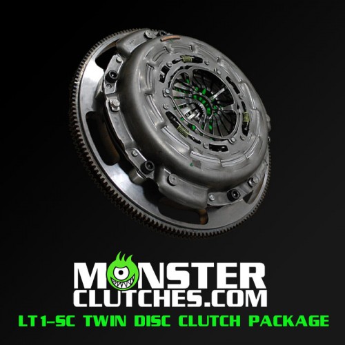 Monster Clutch LT1-SC Fbody Twin Disc Clutch - 1000 hp/tq