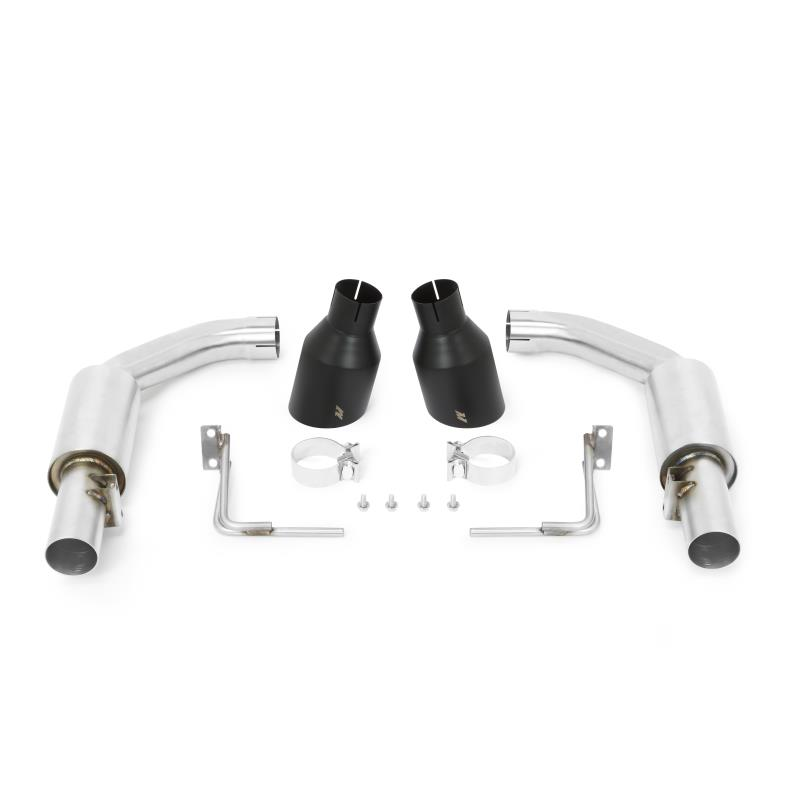 2015+ Ford Mustang GT 5.0L Mishimoto Pro Axleback Exhaust System w/Black Tips