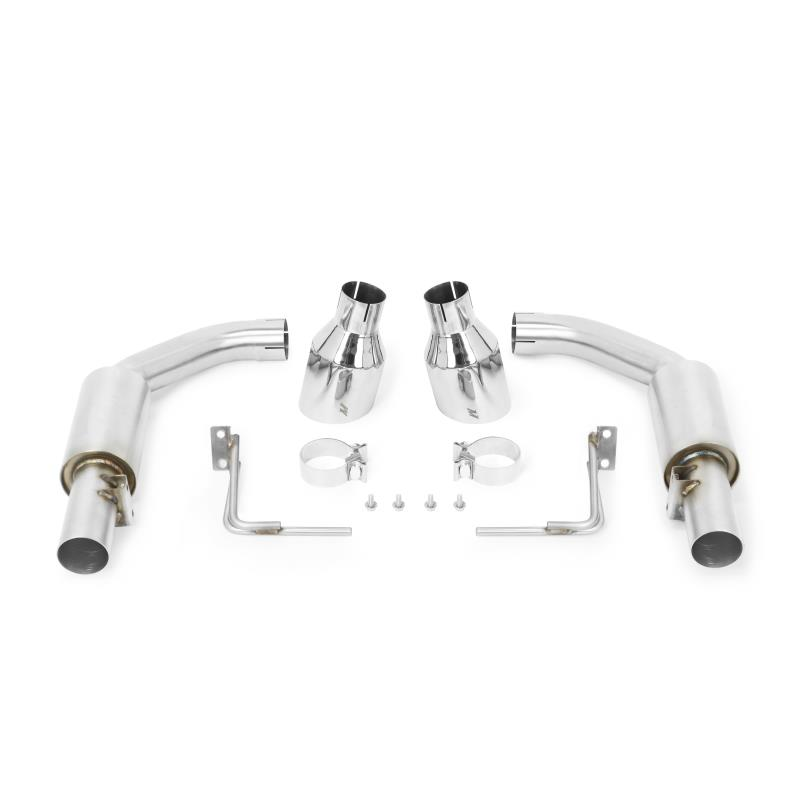 2015+ Ford Mustang GT 5.0L Mishimoto Pro Axleback Exhaust System w/Polished Tips