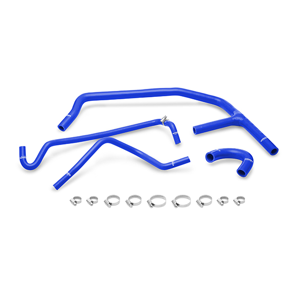 2015+ Ford Mustang 2.3L I4 Mishimoto Silicone Ancillary Hose Kit - Blue