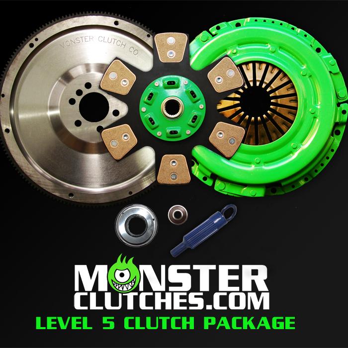 Monster Clutch Level 5 Clutch LSX Engine 12" Package - 2009 G8 GXP (825hp/tq)