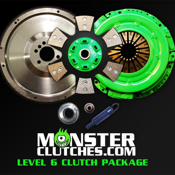 Monster Clutch Level 6 Clutch LSX Engine 12" Package - 2010+ Camaro (900hp/tq)