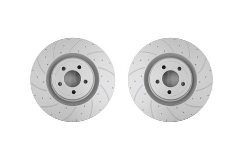 2015+ Ford Mustang GT Pedders Front SportRyder Brake Rotors (w/ Performance Pack Brembo Brakes ONLY)