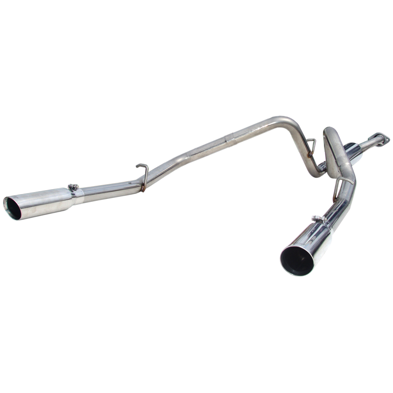2003-2007 Chevy/GMC 1500 MBRP Performance 409 Stainless Steel Catback Exhaust System w/Dual Split Rear Exit Polished Tips - SC/S
