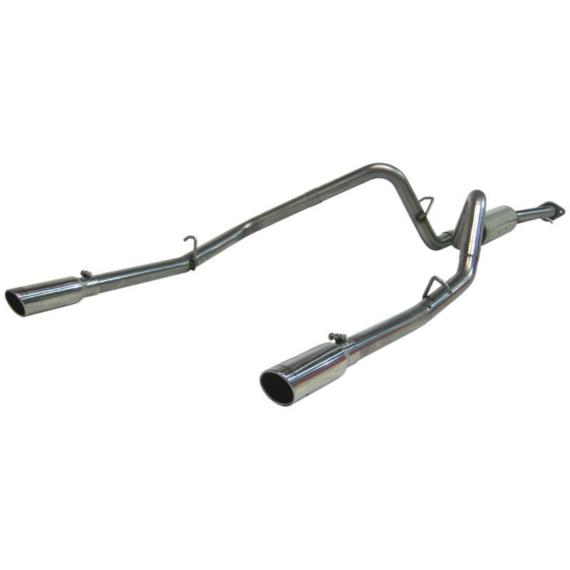 2003-2007 Chevy/GMC 1500 MBRP Performance 409 Stainless Steel Catback Exhaust System w/Dual Split Rear Exit Polished Tips