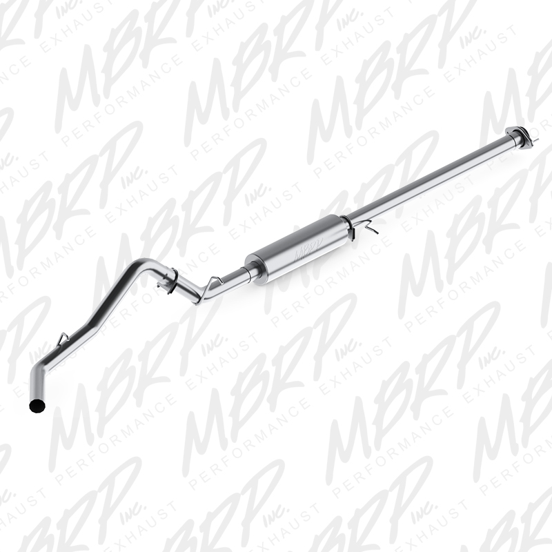 2007-2008 Chevy/GMC 1500 MBRP Performance Aluminum Catback Exhaust System w/Single Side Exit Turndown Tip - CC/EC w/6' 6" Bed