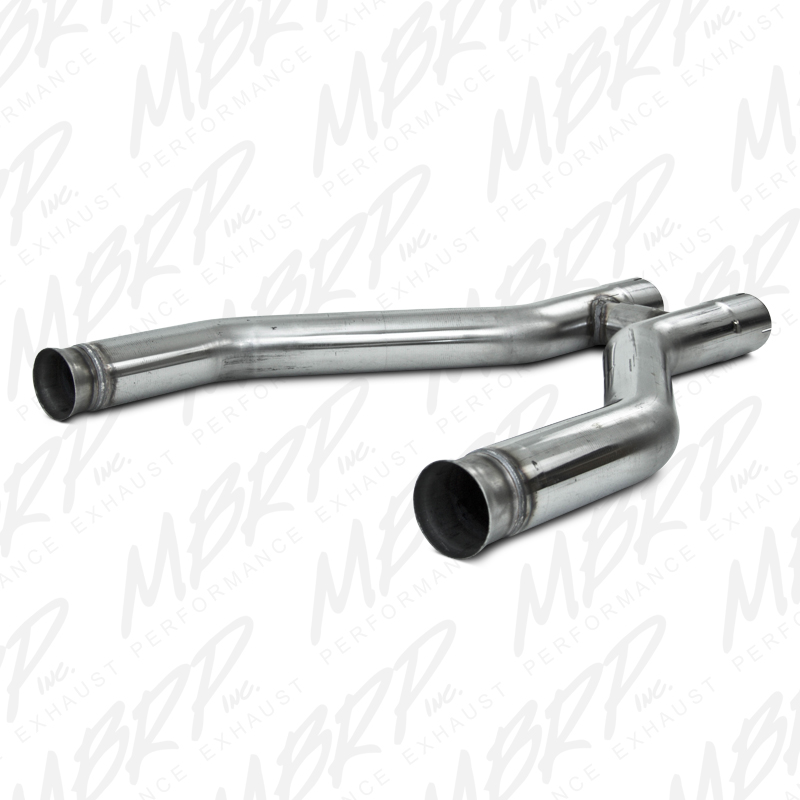 2011-2012 Ford Mustang GT 5.0L MBRP Performance 3" H-Pipe for Use with MBRP Catback Exhaust System - Stainless Steel
