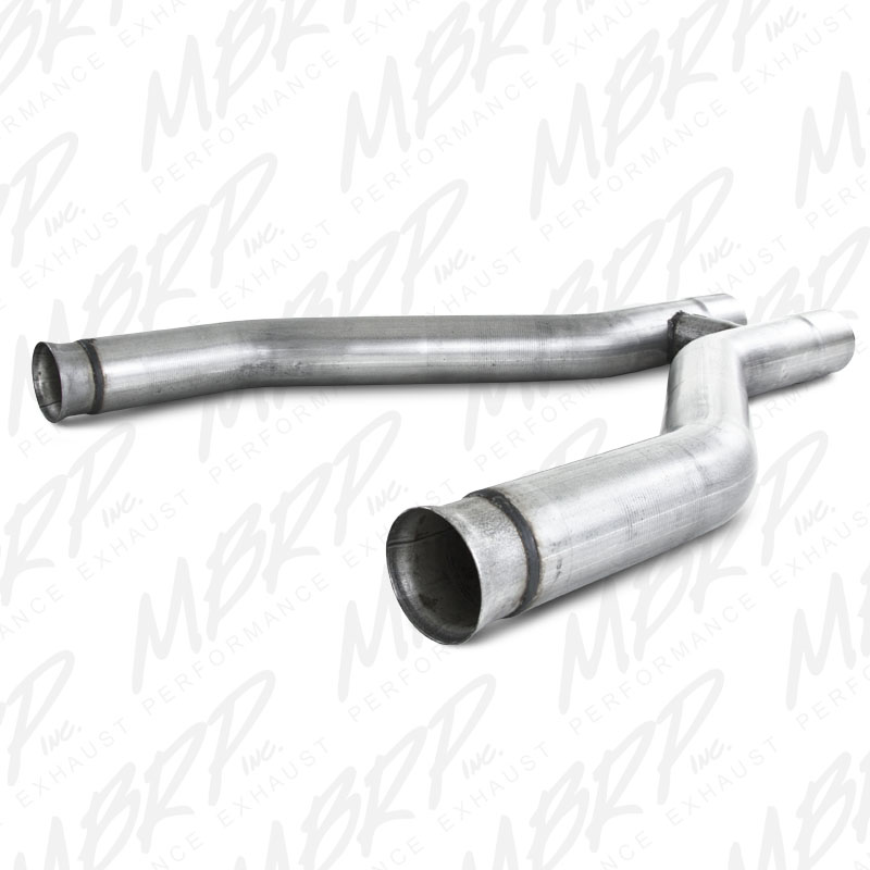 2011-2012 Ford Mustang GT 5.0L MBRP Performance 3" H-Pipe for Use with MBRP Catback Exhaust System - Aluminized Steel