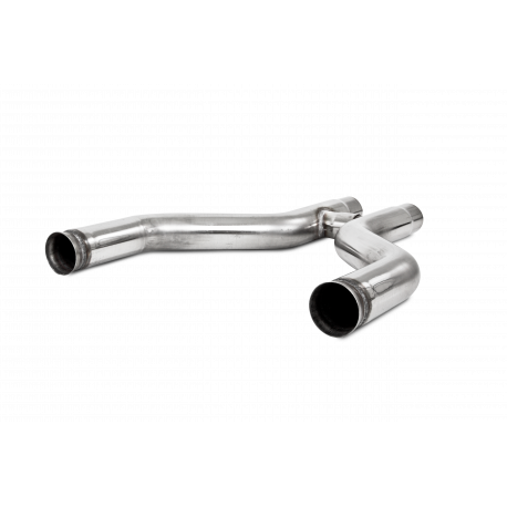 2011-2015 Ford Mustang GT 5.0L MBRP 3" H-Pipe - T409 Stainless use w/Factory Cats