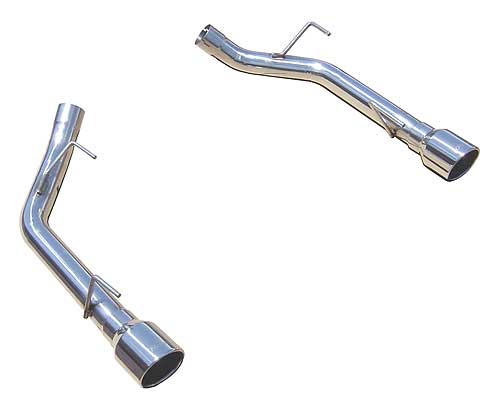 2005-2010 Ford Mustang GT Pypes Performance Exhaust "Muffler Delete" Axle Back Exhaust - Fully Polished