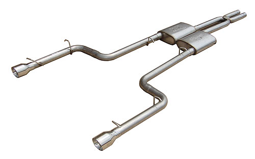 2005-2010 Dodge Charger 5.7L V8 Pypes Performance 2.5" Stainless Catback Exhaust System w/StreetPro Mufflers
