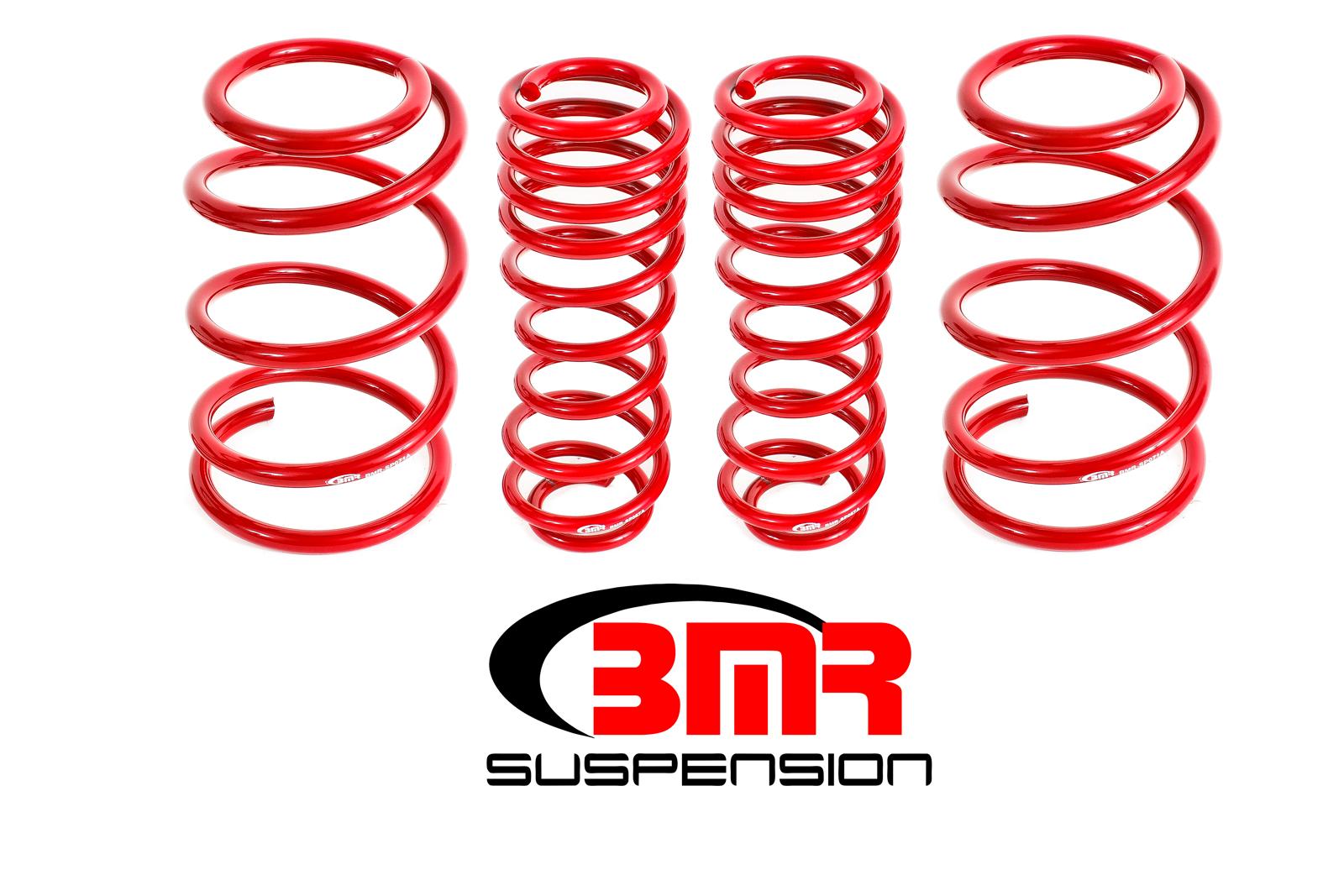 2007-2014 Ford Mustang GT500 BMR Suspension 1.5" Performance Lowering Springs - Front & Rear