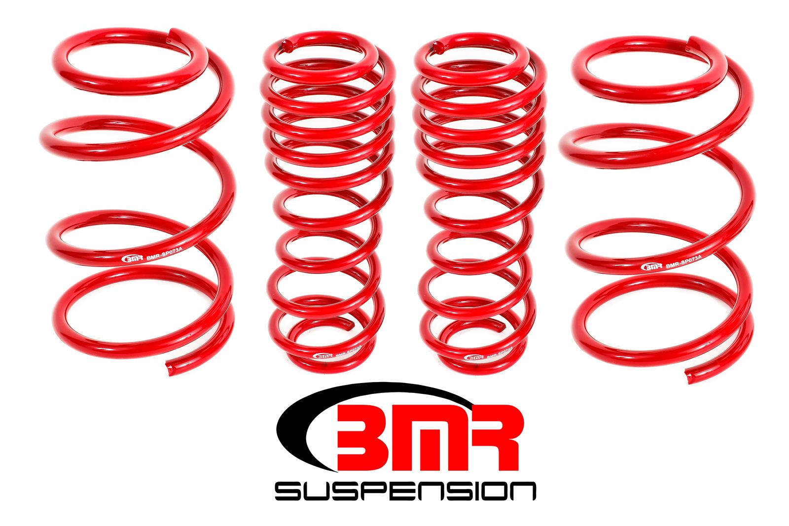 2007-2014 Ford Mustang GT500 BMR Suspension 1.5" Lowering Springs - Front & Rear