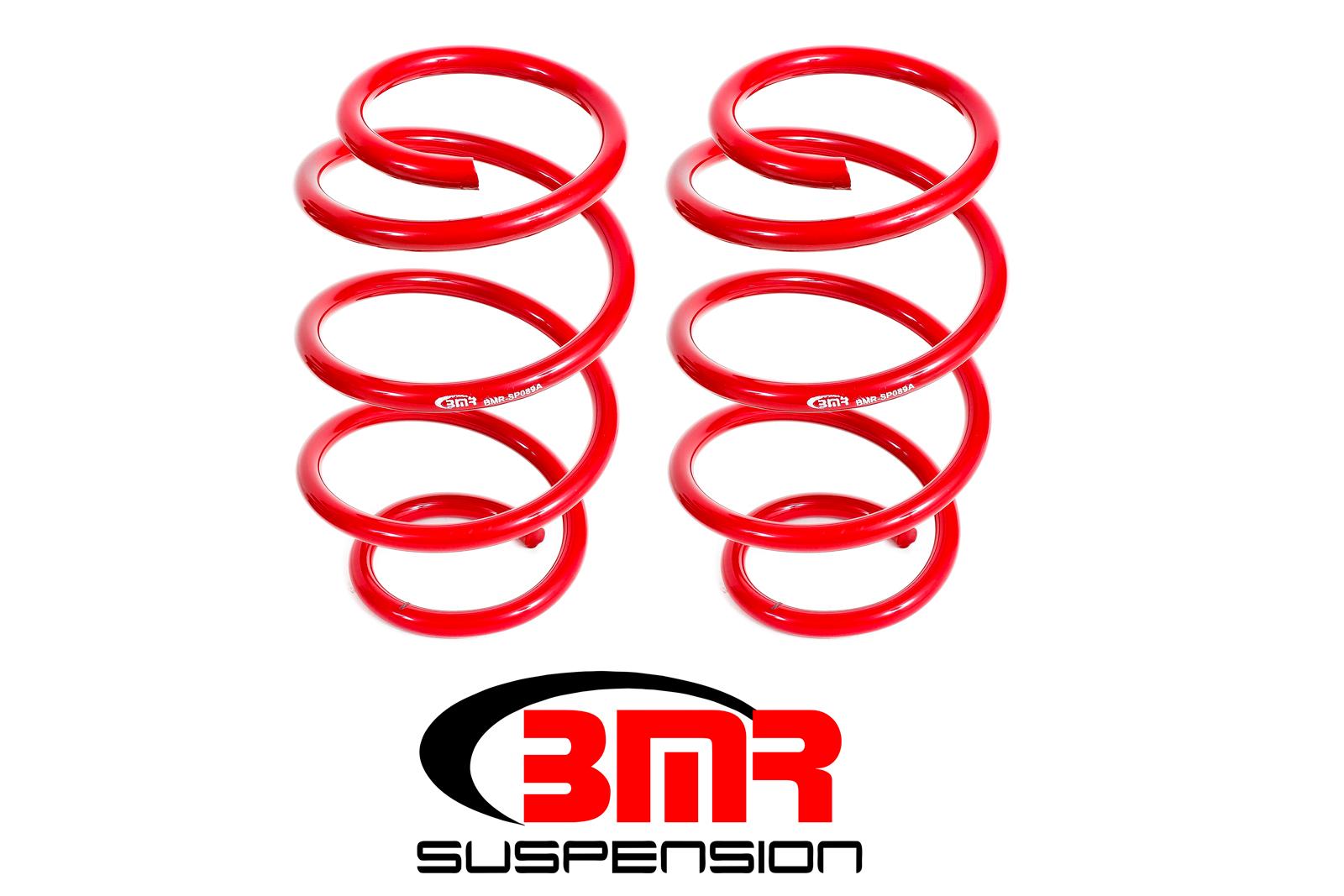 2015+ Ford Mustang BMR Suspension Lowering Performance Springs - Front (Performance Version)