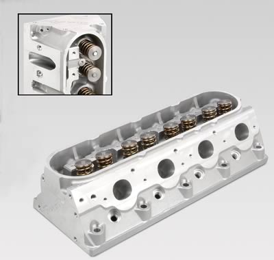 LS2 Trick Flow Specialities 225 CNC Ported Aluminum Heads 65CC Chambers (Assembled)