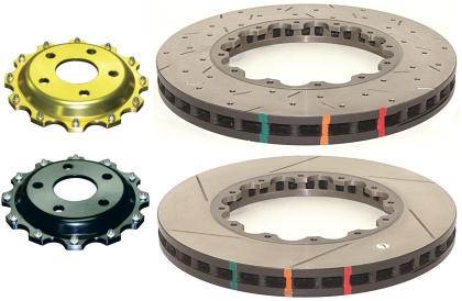 2006-2013 C6 Corvette ZO6/GrandSport DBA 5000 Series 2-Piece Drilled & Slotted Uni Directional Rotor - Front