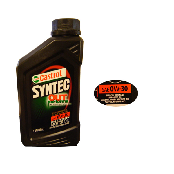 Castrol Syntec SAE 0W-30 Motor Oil (Case)