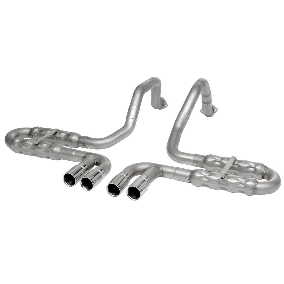 97-04 C5/ZO6 Stainless Works Chambered Cat Back Exhaust System